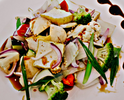 Tofu sa ot (vegetarisch)